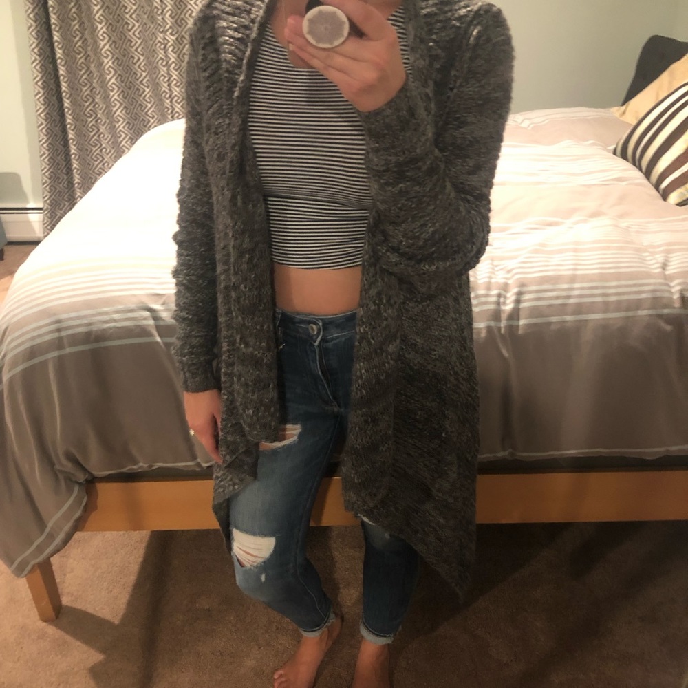 Abercrombie and Fitch waterfall sweater